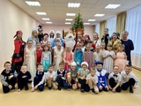 Новогодняя сказка в школе.